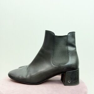 Coach Black Leather Tia Bootie Womens Size 11